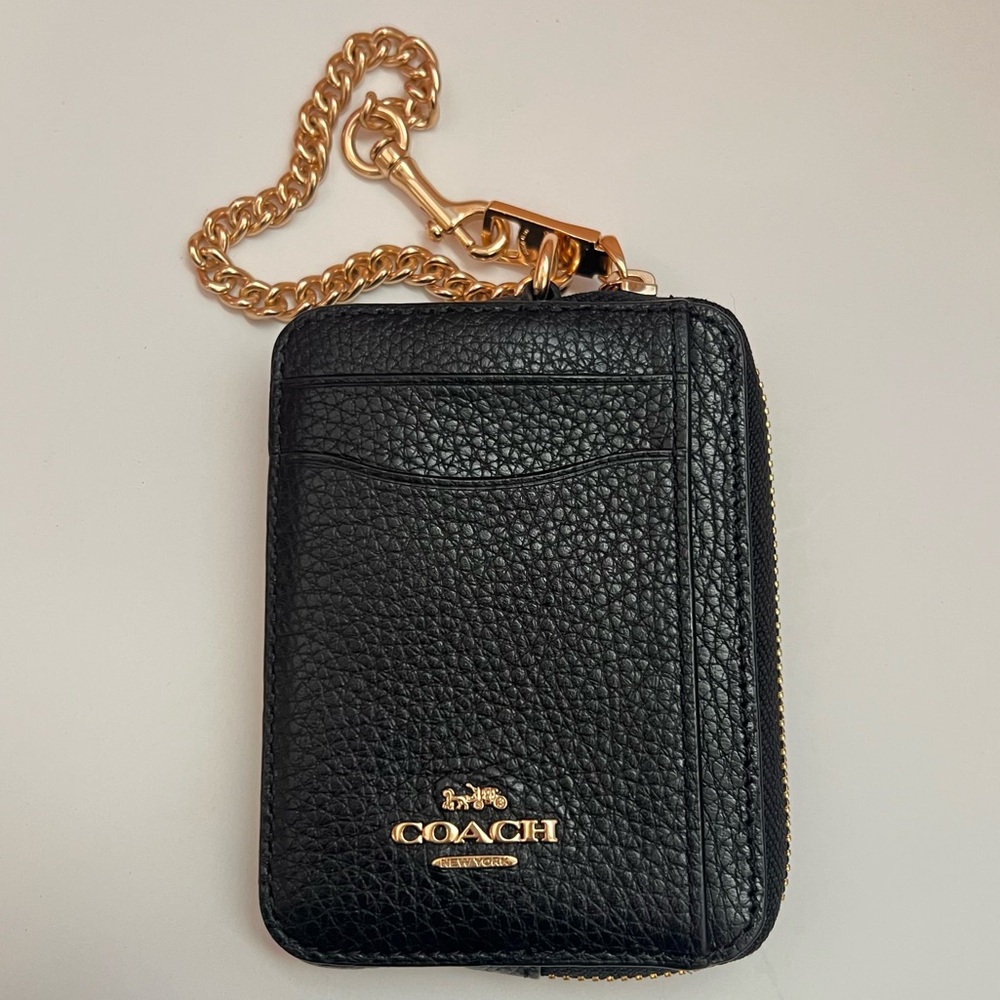 Coach Zip Card Case